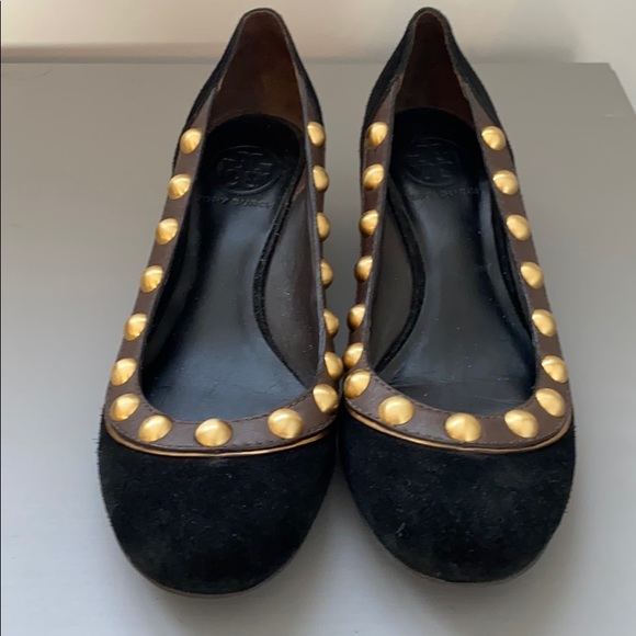 Tory Burch Shoes - Tory Burch suede small wedges